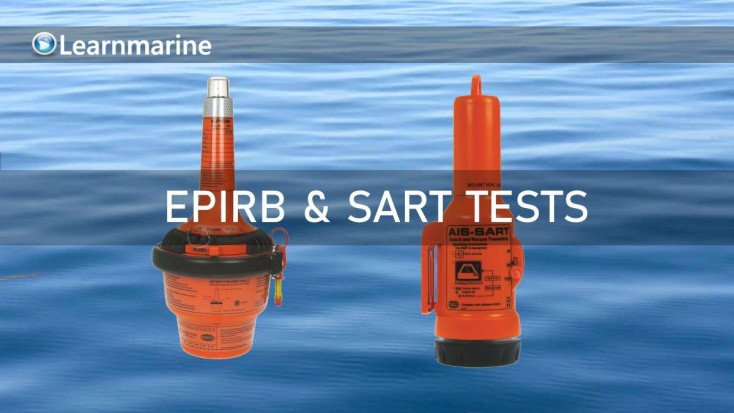How often EPIRB and SART Tests shall be done on board?